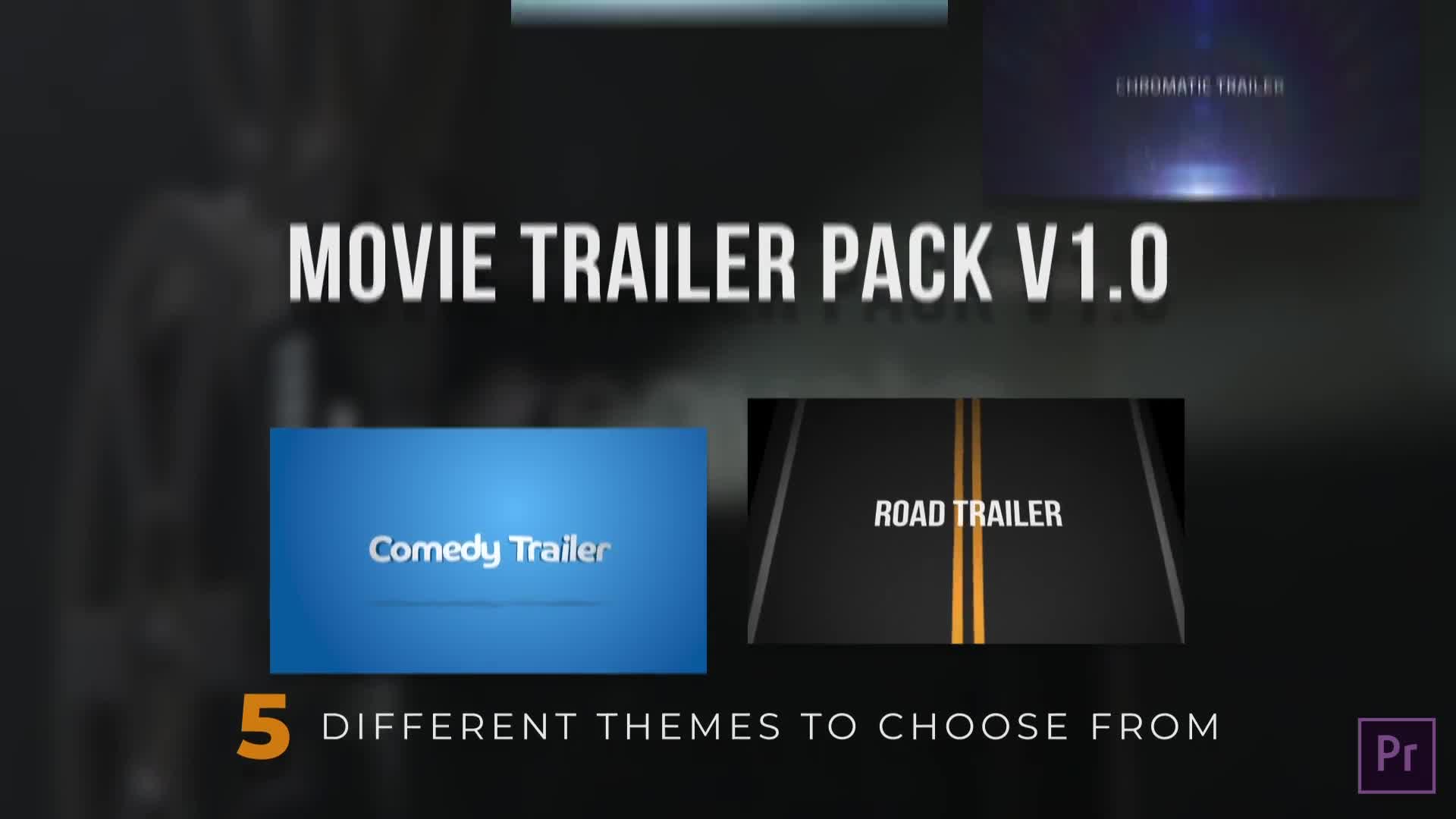 Movie Trailer Pack v1.0 • MOGRT for Premiere Pro Videohive 25505988 Premiere Pro Image 1